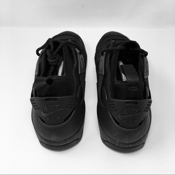 Nike Air Revaderchi Hurache all black men’s - Picture 4 of 8